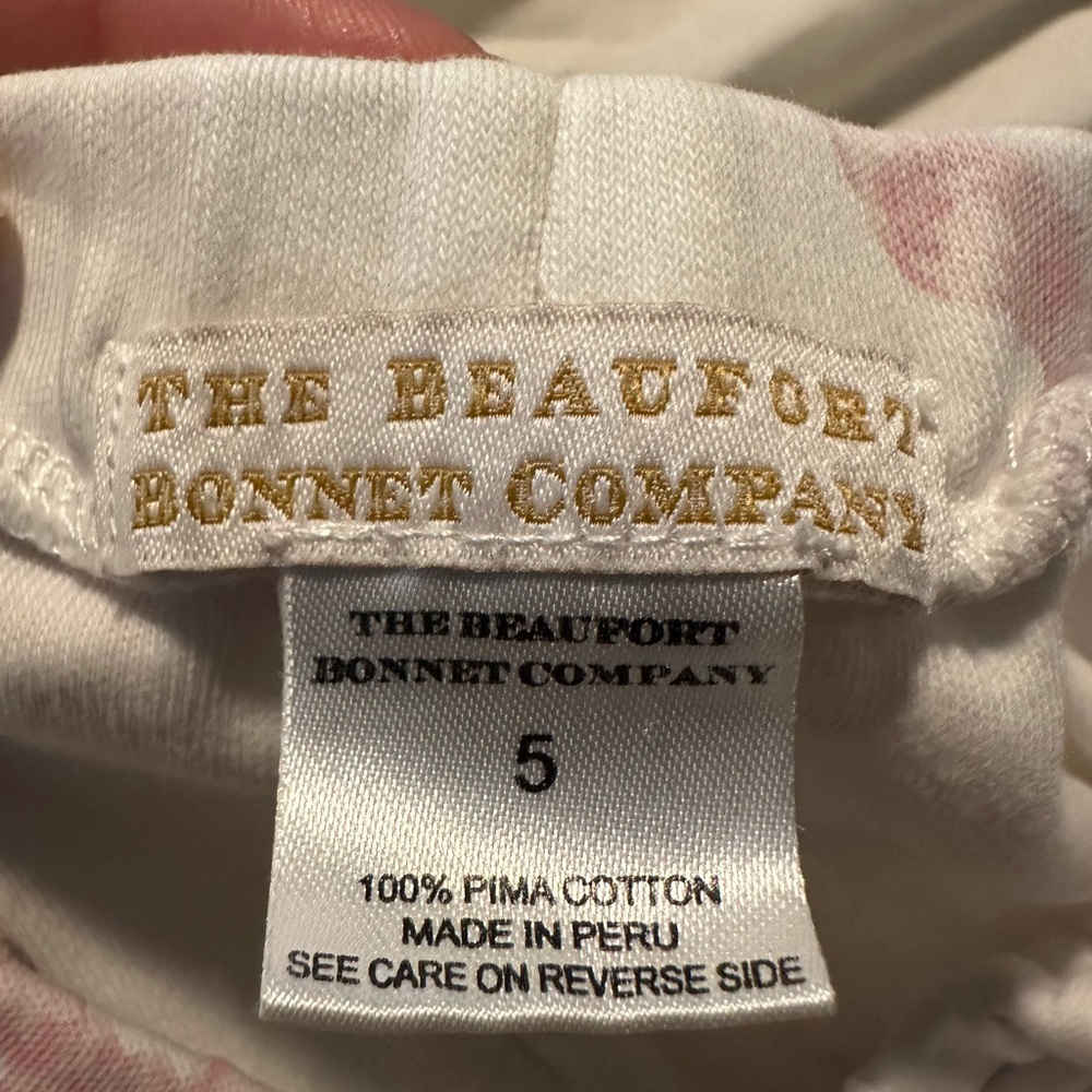 The Beaufort Bonnet Company Pink and White Bow Shorts - Picture 4 of 5